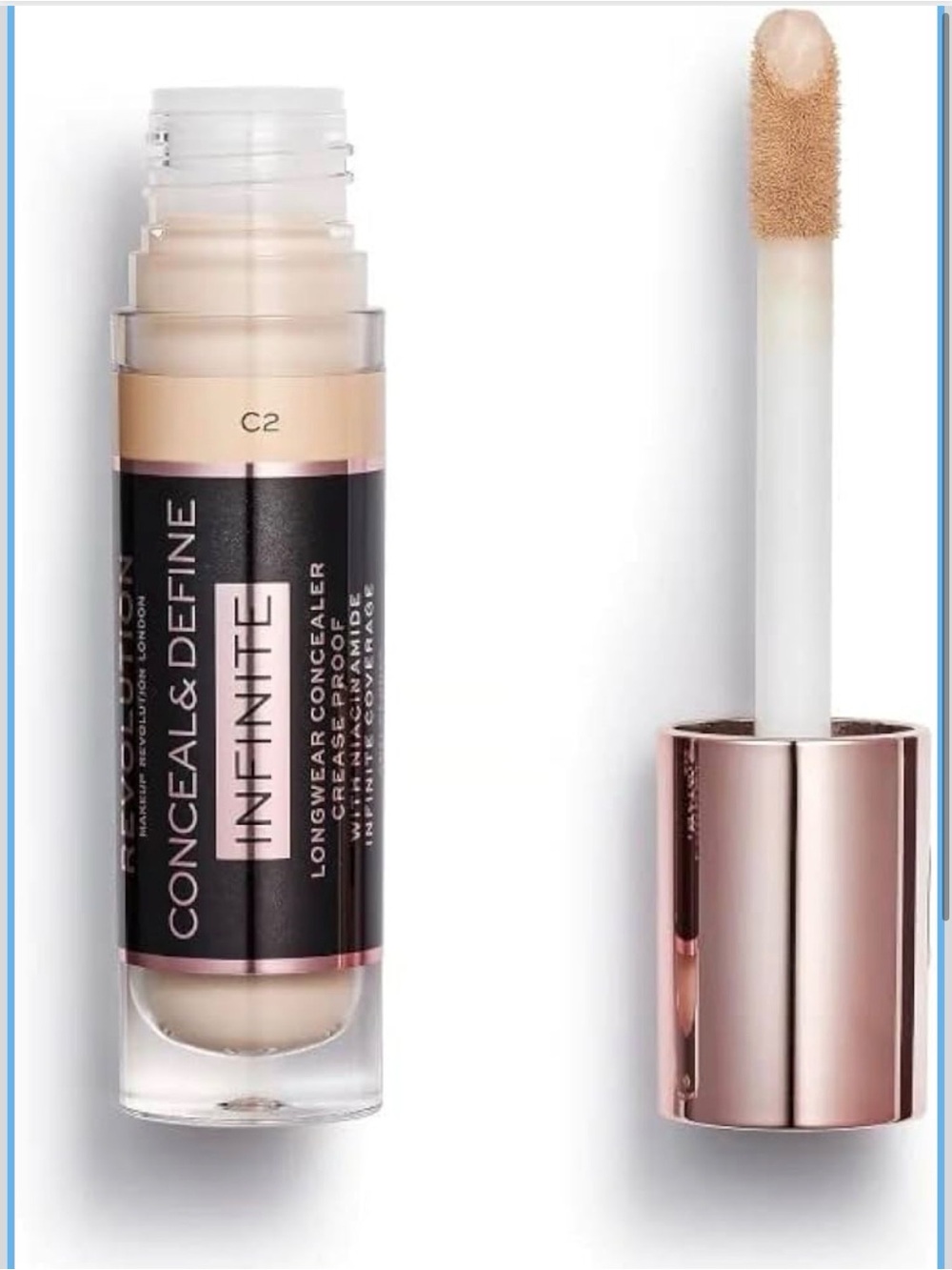 ⚠️ 5/25: Makeup Revolution Conceal & Define Infinite Longwear Concealer - C2